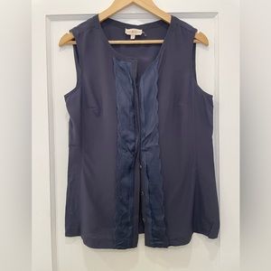 Tory Burch Blue Blouse